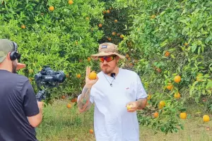 Fede Bal est en Catamarca filmando un nuevo especial para Resto del Mundo