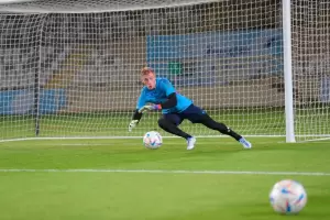 La seleccin argentina tuvo su primera prctica con slo cuatro futbolistas en vsperas del Mundial de Qatar