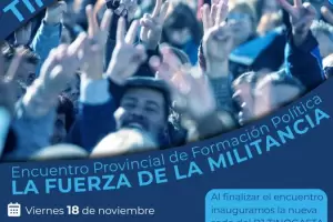 El PJ festejar el Da de la militancia en Tinogasta