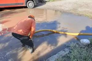La fuerte tormenta dej otra vez calles y viviendas inundadas