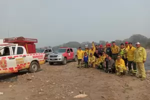 Bomberos Voluntarios regresan a la provincia luego de colaborar en Salta