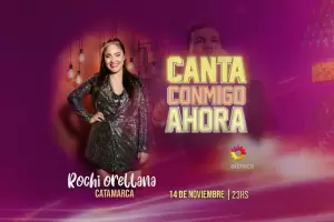 Rochi Orellana luego de una soberbia actuacin, vuelve a presentarse en Canta Conmigo Ahora