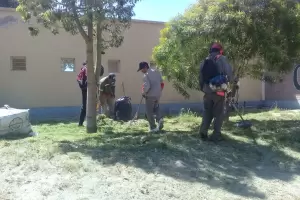 Refaccin y mantenimiento de edificios escolares: a poco de terminar el ao, siguen los trabajos