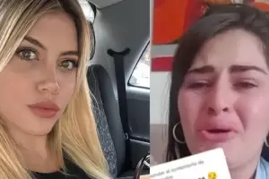 Wanda Nara apoy a Kami, la tiktoker cordobesa que llor por los ataques en redes: "No les des el poder"