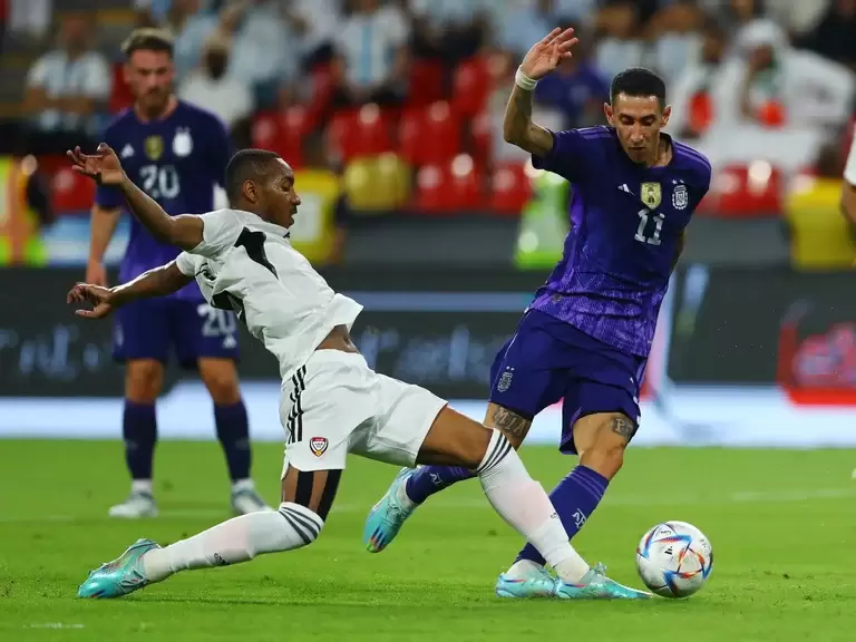 seleccion argentina vs emiratos.