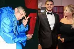 Icardi chicane� a L-Gante en medio de su "luna de miel" en Maldivas con Wanda Nara