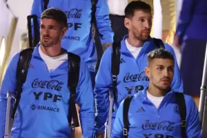 La Seleccin Argentina lleg a Qatar y ya se palpita el comienzo del Mundial