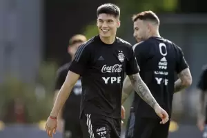 La lesi�n de Joaqu�n Correa que preocupa a Scaloni a cinco d�as del debut de la selecci�n argentina