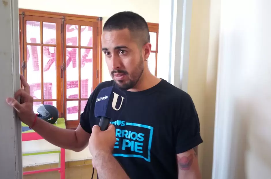 Arnoldo Nu�ez, de Somos Barrios de Pie