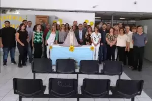 La Virgen del Valle visit el Registro Civil que cumple el 126 aniversario