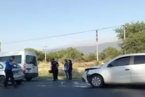 Colisin mltiple en Ruta Nacional 38 dej un hombre con heridas leves