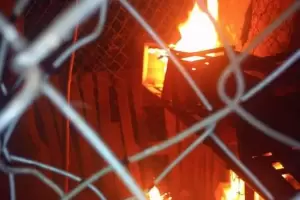 Un establecimiento avcola se incendi y perdieron decenas de gallinas