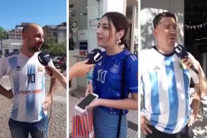 C�mo vivieron los catamarque�os la sorpresiva ca�da de la Scaloneta en su debut en Qatar