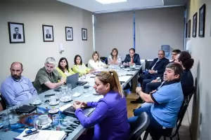 Reunin con integrantes de la Corte de Justicia para analizar su Presupuesto