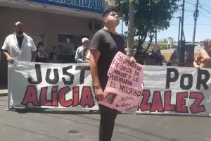 Familiares de Alicia Gonzlez reclamaron frente al Correccional N3 y la Comunidad