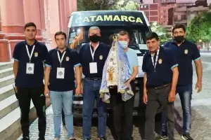 La Virgen del Valle parti hacia Salta