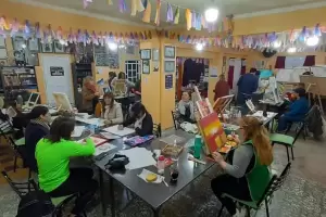 El taller de dibujo y pintura del Lic. Javier Andrs Herrera inaugurar su muestra final