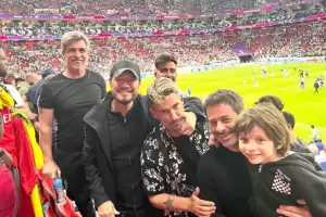 Se inund el edificio donde se hospedan Marcelo Tinelli y Alina Moine en Qatar, y tuvieron que evacuar