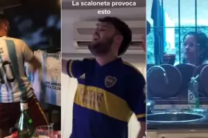 Ins�lito: Encerr� a su suegra en el patio durante el partido de Argentina y M�xico