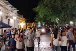 La Madre Morena del Valle sigue su recorrido por comunidades de Salta