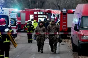 Tras los bombardeos: volvi la luz y la calefaccin en la helada capital de Ucrania