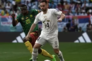 El partido m�s vibrante del Mundial: Camer�n se recuper�, meti� dos goles y se lo empat� 3-3 a Serbia