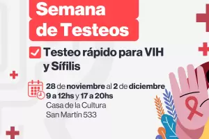 Da Mundial del Sida: jornadas de testeos rpidos