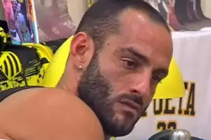 Maxi Giudici llor desconsolado en el sauna por la salida de Juliana de Gran Hermano