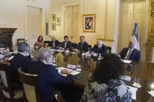 En la previa del partido de la Seleccin, el Gabinete se rene en Casa Rosada