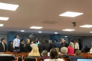 En medio de un tenso debate, Diputados dio media sancin al presupuesto 2023