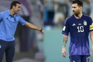 "Si no me lo pide, no lo saco": La explicaci�n de Scaloni sobre el porqu� no le da descanso a Messi