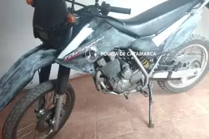 Recuperan una motocicleta sustrada
