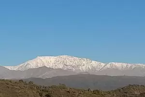 El Manchao con todo su esplendor: hermoso amanecer del Gigante