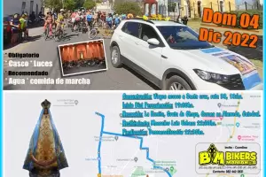 Se viene la 12� edici�n de la biciperegrinaci�n �Bajo tu manto pedaleamos�