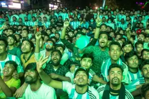 Argentinos alientan al deporte ms popular bangladesh para agradecer el amor por la Seleccin