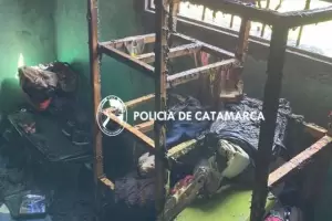Investigan el incendio de una vivienda en norte de la ciudad Capital: Fue intencional?