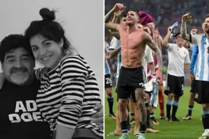 Gianinna Maradona apunt contra la Seleccin Argentina tras ver el homenaje de Brasil a Pel