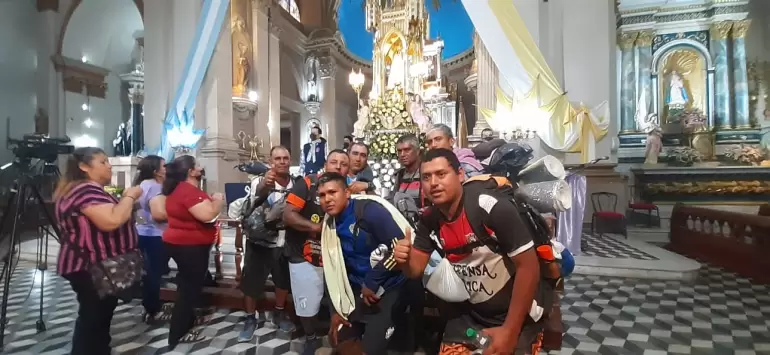 virgen peregrinos martes 21