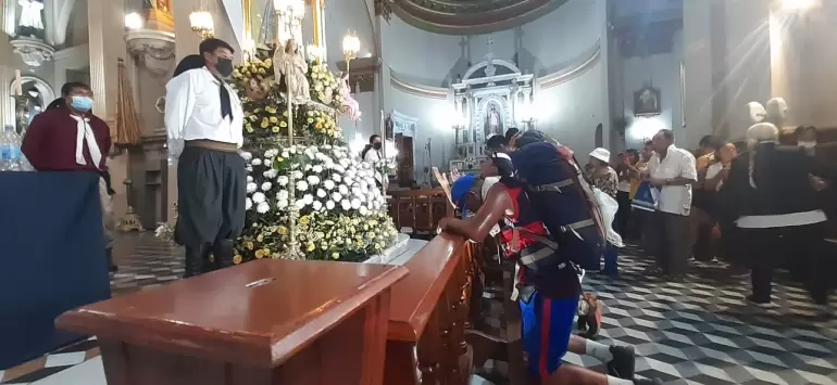 virgen peregrinos martes 21