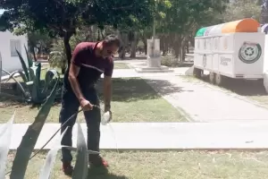 El EN.Re llev a cabo un control de calidad de agua en el Parque Adn Quiroga