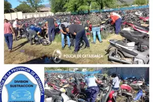 Secuestran siete motocicletas de dudosa procedencia