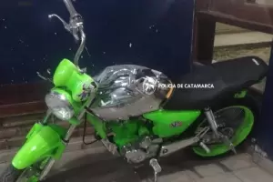 Secuestraron una motocicleta adulterada