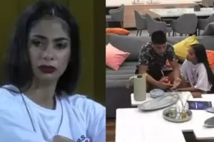 Gran Hermano: Thiago Medina discuti con Daniela y la dej hablando sola en el patio
