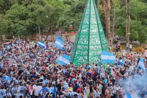 #Elijocreer: Catamarca festej� el pase a semifinales de la Selecci�n Argentina