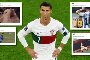 De Messi a Los Simpsons: los mejores memes que dej la eliminacin de Cristiano Ronaldo con Portugal