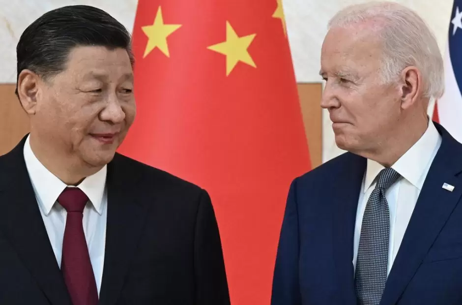 Xi Jinping y Joe Biden