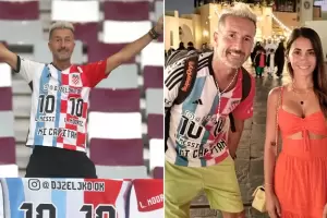 La historia del DJ croata que hincha por Argentina: "Soy el tipo ms feliz del mundo"