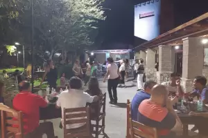 Patio Criollo a pura fiesta en la Casa de la Puna