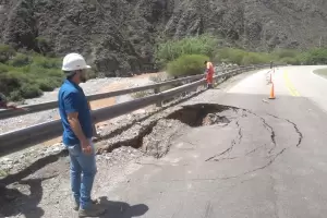 La Quebrada de Beln cierra el paso de vehculos durante la noche
