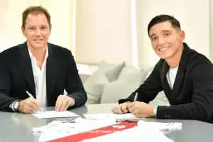 Matas Kranevitter firm contrato hasta 2025 en River